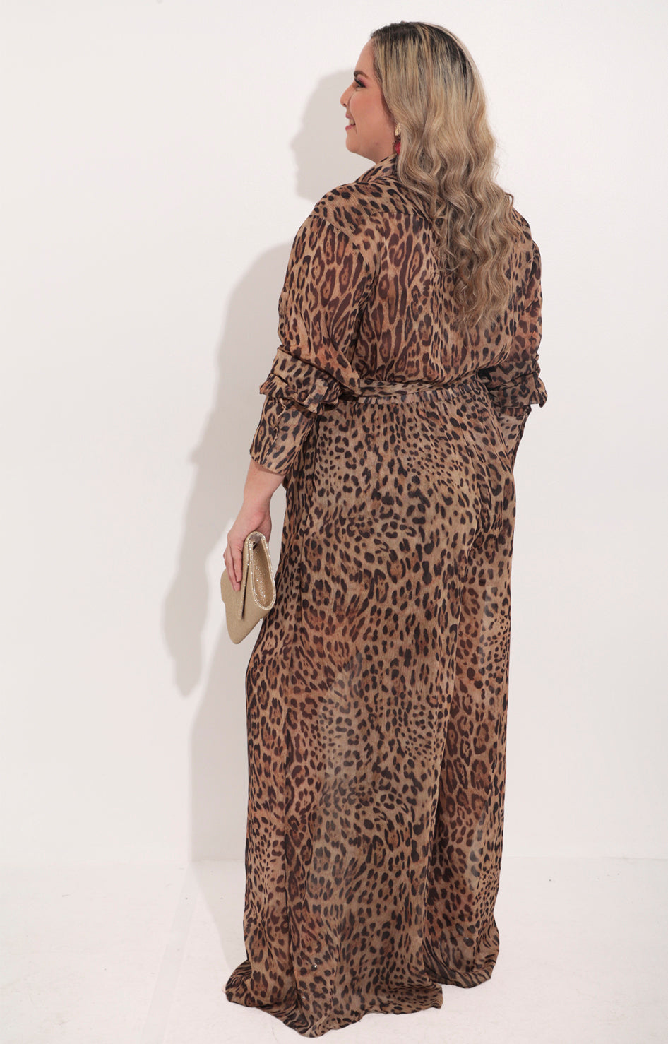 Palazzo estampado en cafe con negro - PALAZZO Boutiquemirel 