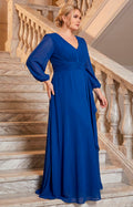 Vestido azul largo - VESTIDO XL Boutiquemirel 