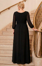 Vestido negro largo - VESTIDO XL Boutiquemirel 