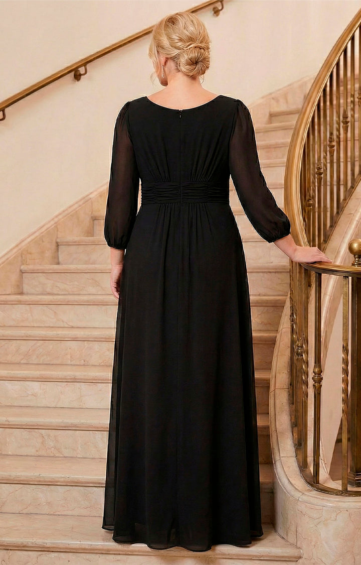 Vestido negro largo - VESTIDO XL Boutiquemirel 