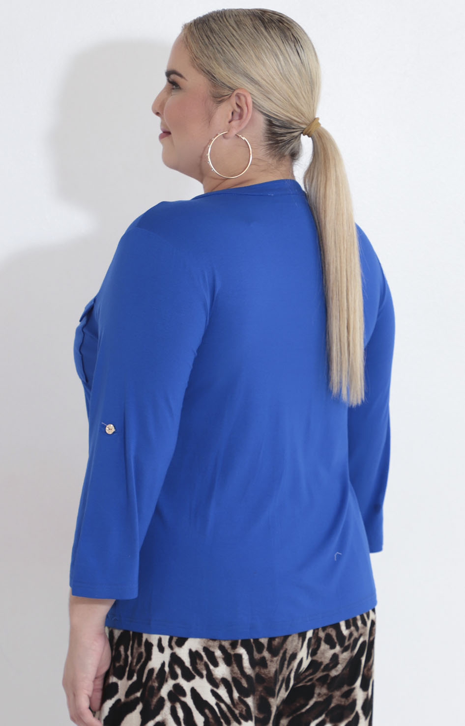 Blusa azul eléctrico - BLUSA XL Boutiquemirel 