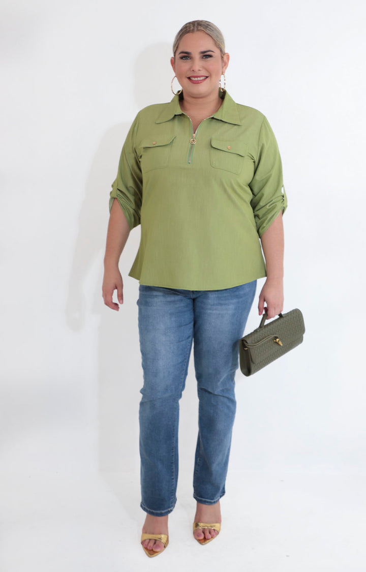 Camisera verde - BLUSA XL Boutiquemirel 