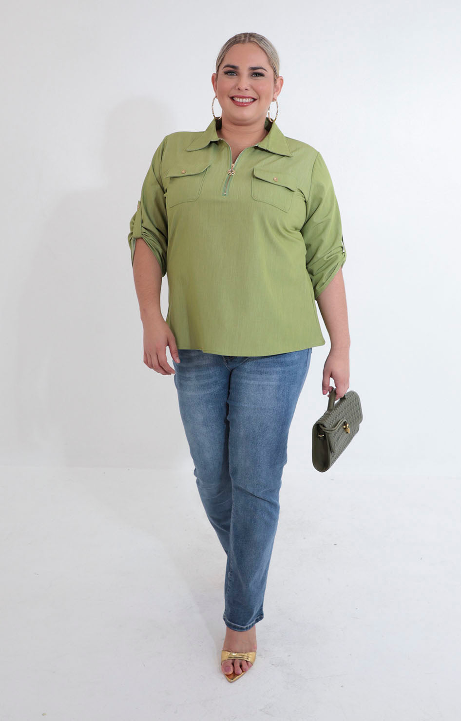 Camisera verde - BLUSA XL Boutiquemirel 