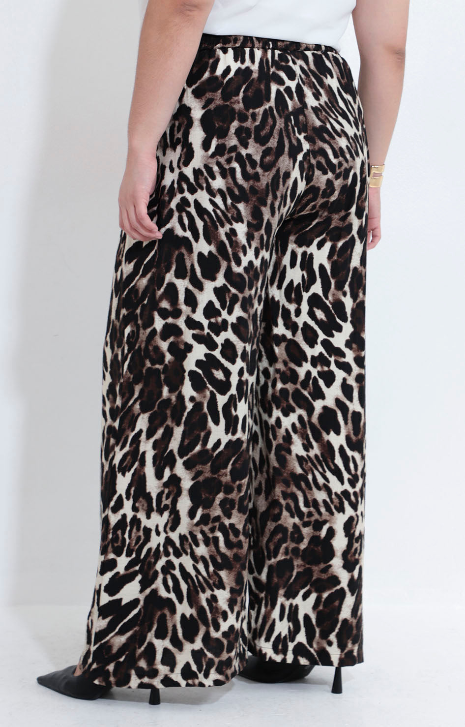 Pantalón beige estampado - PANTALON XL Boutiquemirel 