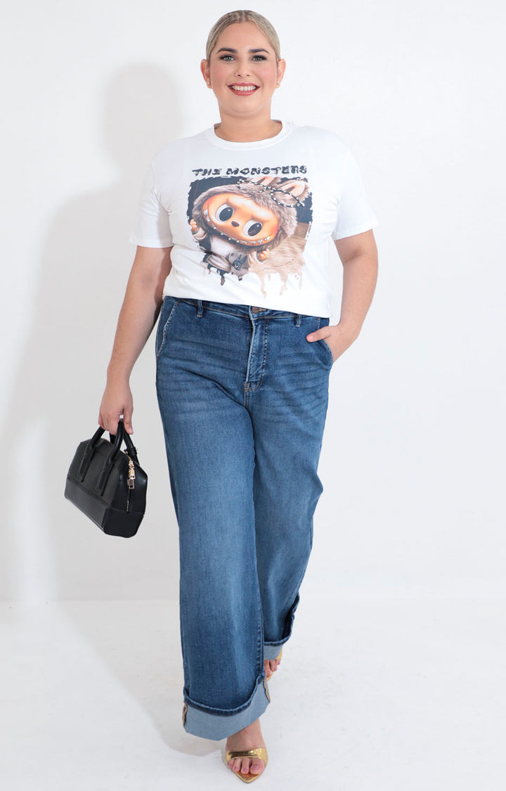 Pantalón cropped - PANTALON XL Boutiquemirel 