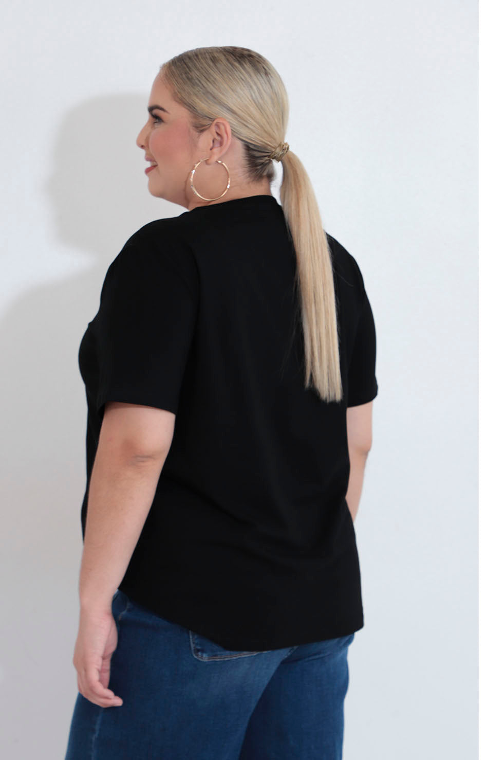 Blusa negra boots - BLUSA XL Boutiquemirel 