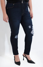 Pantalón azul con desgarres - PANTALON XL Boutiquemirel 