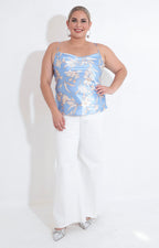 Pantalón denim blanco - PANTALON XL Boutiquemirel 