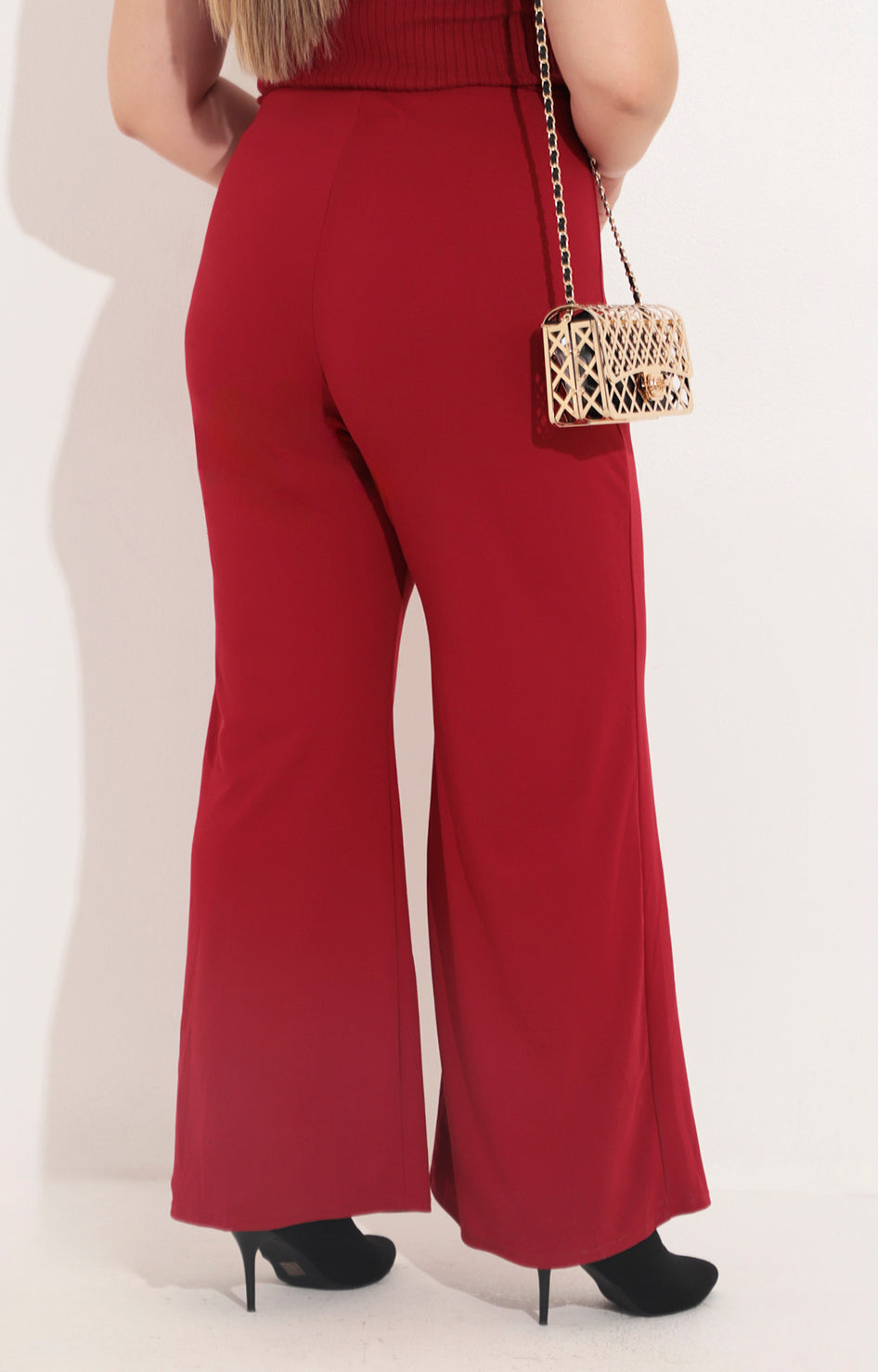 Pantalon rojo recto - PANTALON Boutiquemirel 