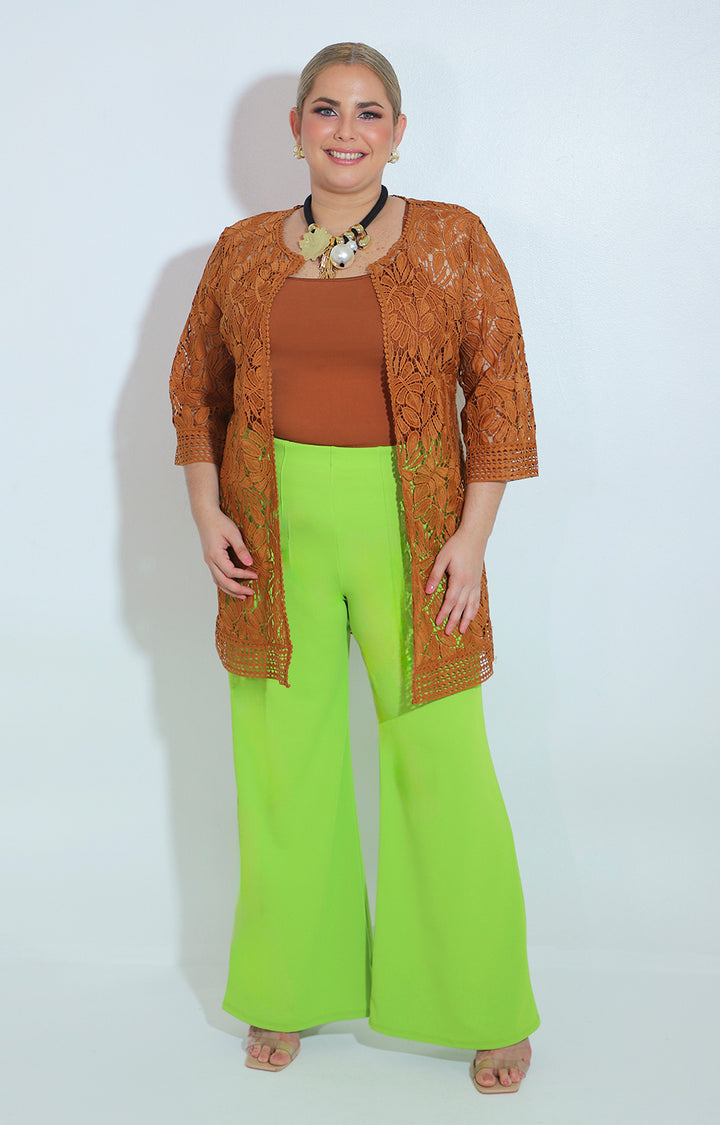 Pantalon verde recto - PANTALON Boutiquemirel 