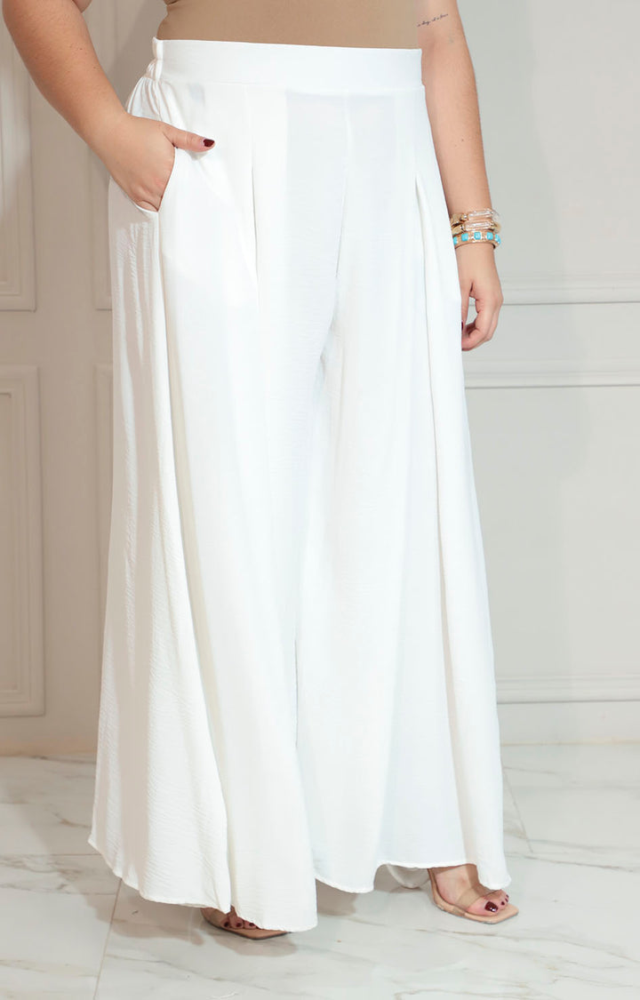 Pantalón blanco amplio - PANTALON Boutiquemirel 