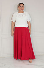 Blusa blanca bordada - BLUSA XL Boutiquemirel 