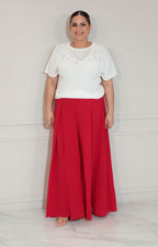 Blusa blanca bordada - BLUSA XL Boutiquemirel 