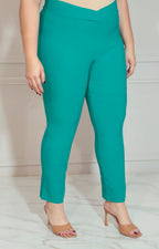 Pantalón recto verde - PANTALON XL Boutiquemirel 