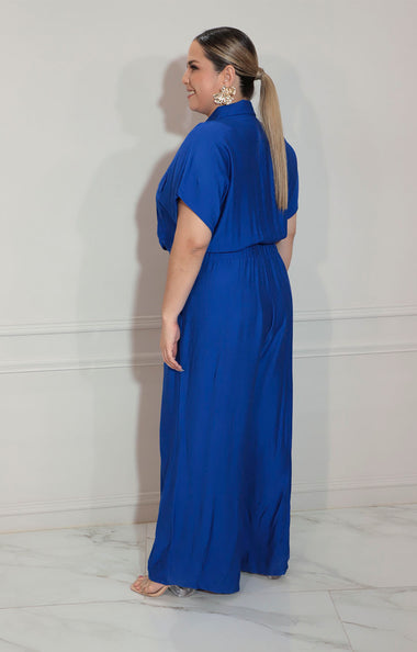 Vestido Palazzo Color Azul Rey Palazzo Azul Rey – Boutiquemirel
