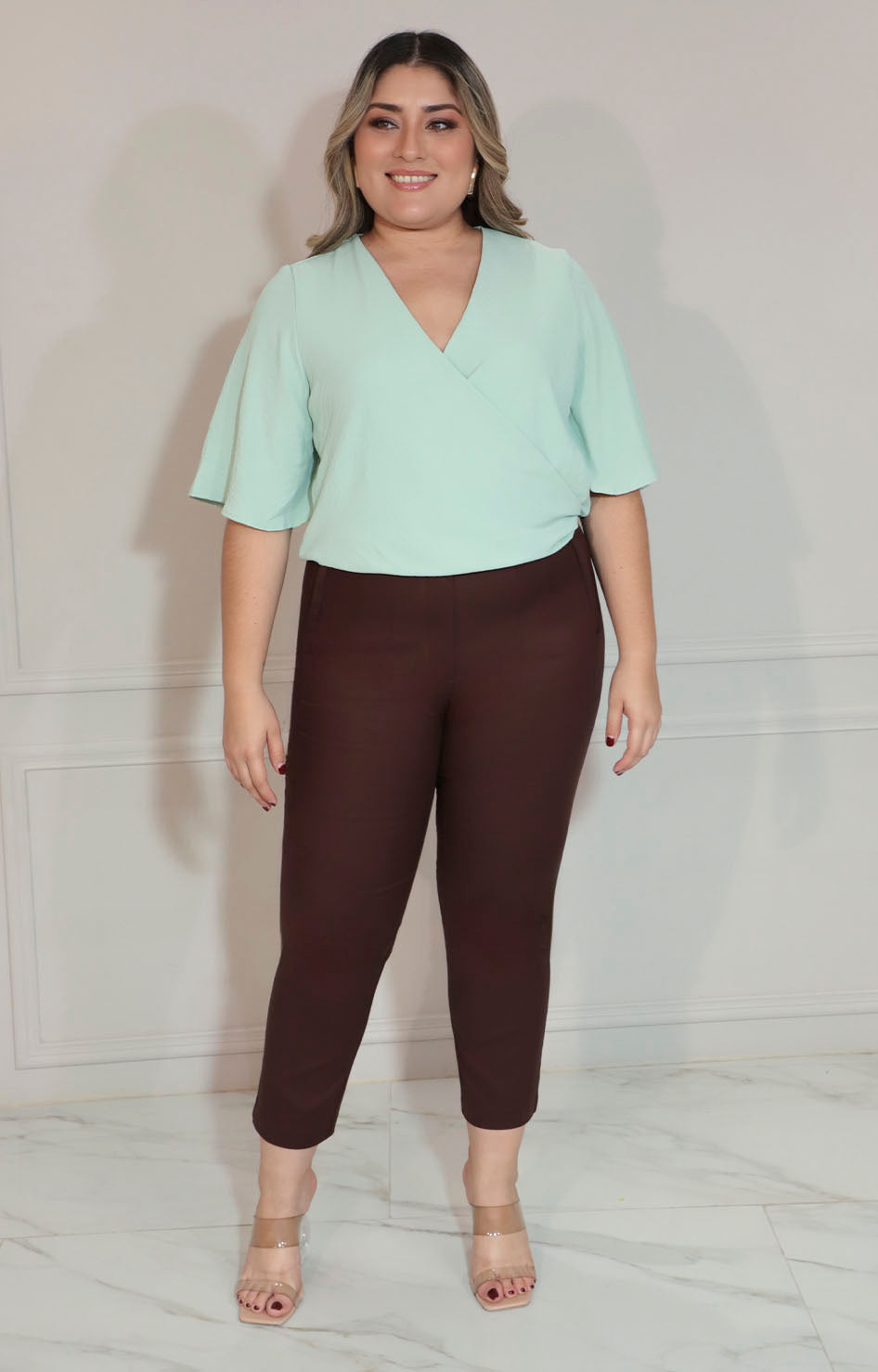 Blusa verde pastel - BLUSA XL Boutiquemirel 