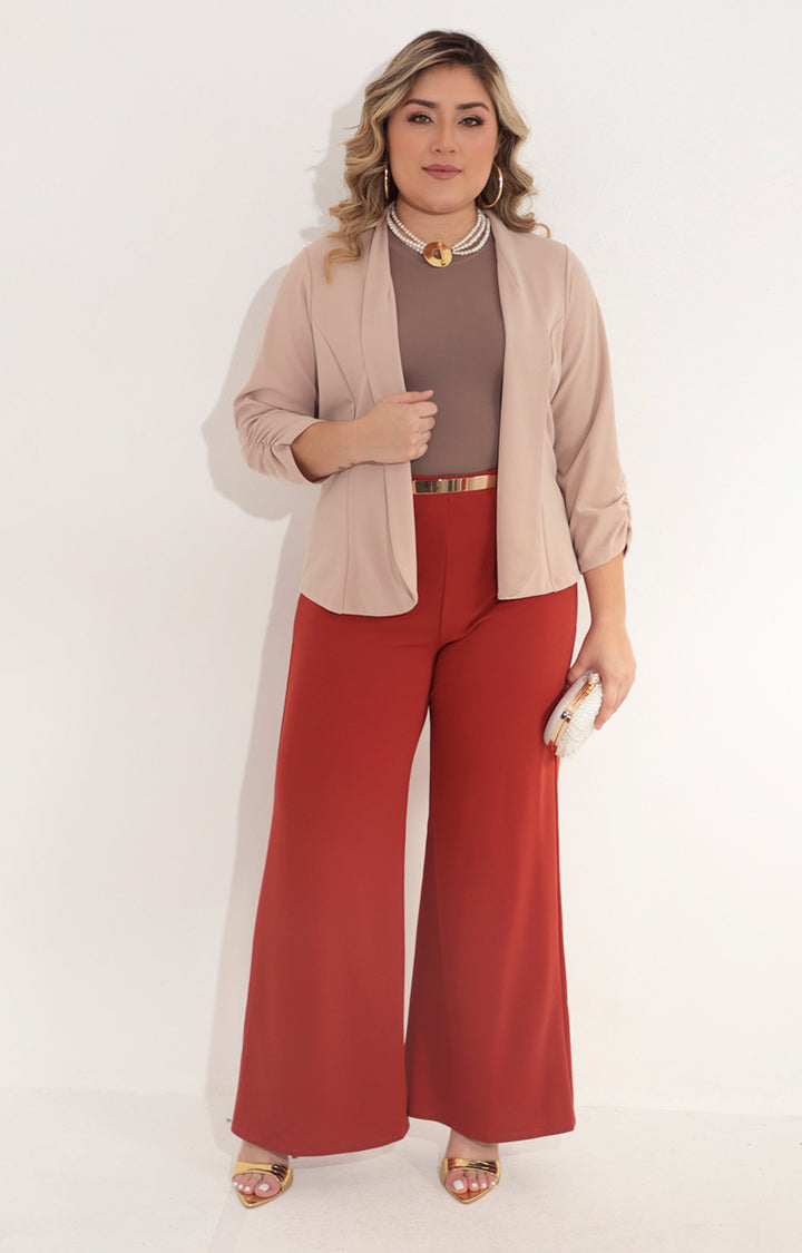 Pantalón chedron corte recto - PANTALON Boutiquemirel 