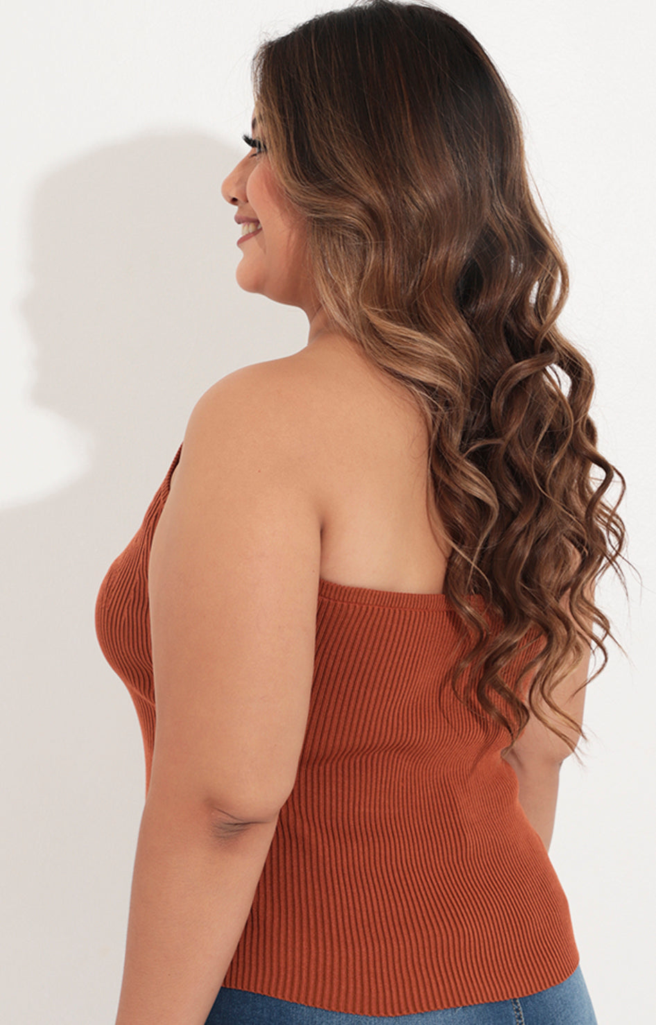 Blusa cafe straple - BLUSA Boutiquemirel 