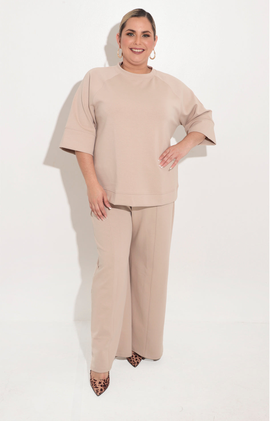 Conjunto beige - CONJUNTO Boutiquemirel 