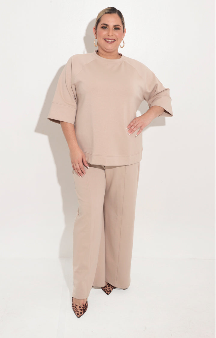 Conjunto beige - CONJUNTO Boutiquemirel 