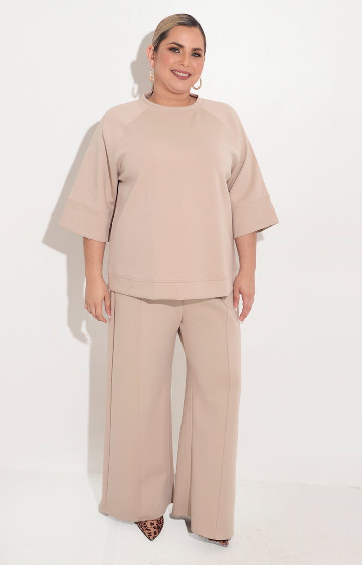 Conjunto beige - CONJUNTO Boutiquemirel 