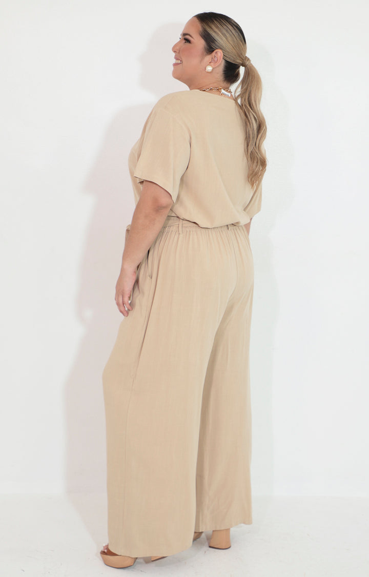 Conjunto beige con lazo - CONJUNTO Boutiquemirel 