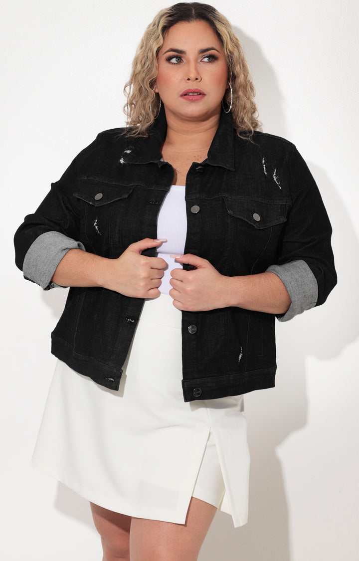 Chamarra negra - CHAMARRA Boutiquemirel 