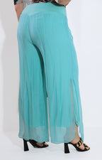 Pantalon verde amplio - PANTALON Boutiquemirel 