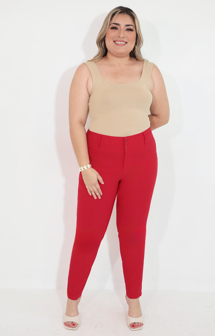 Pantalon rojo - PANTALON Boutiquemirel 