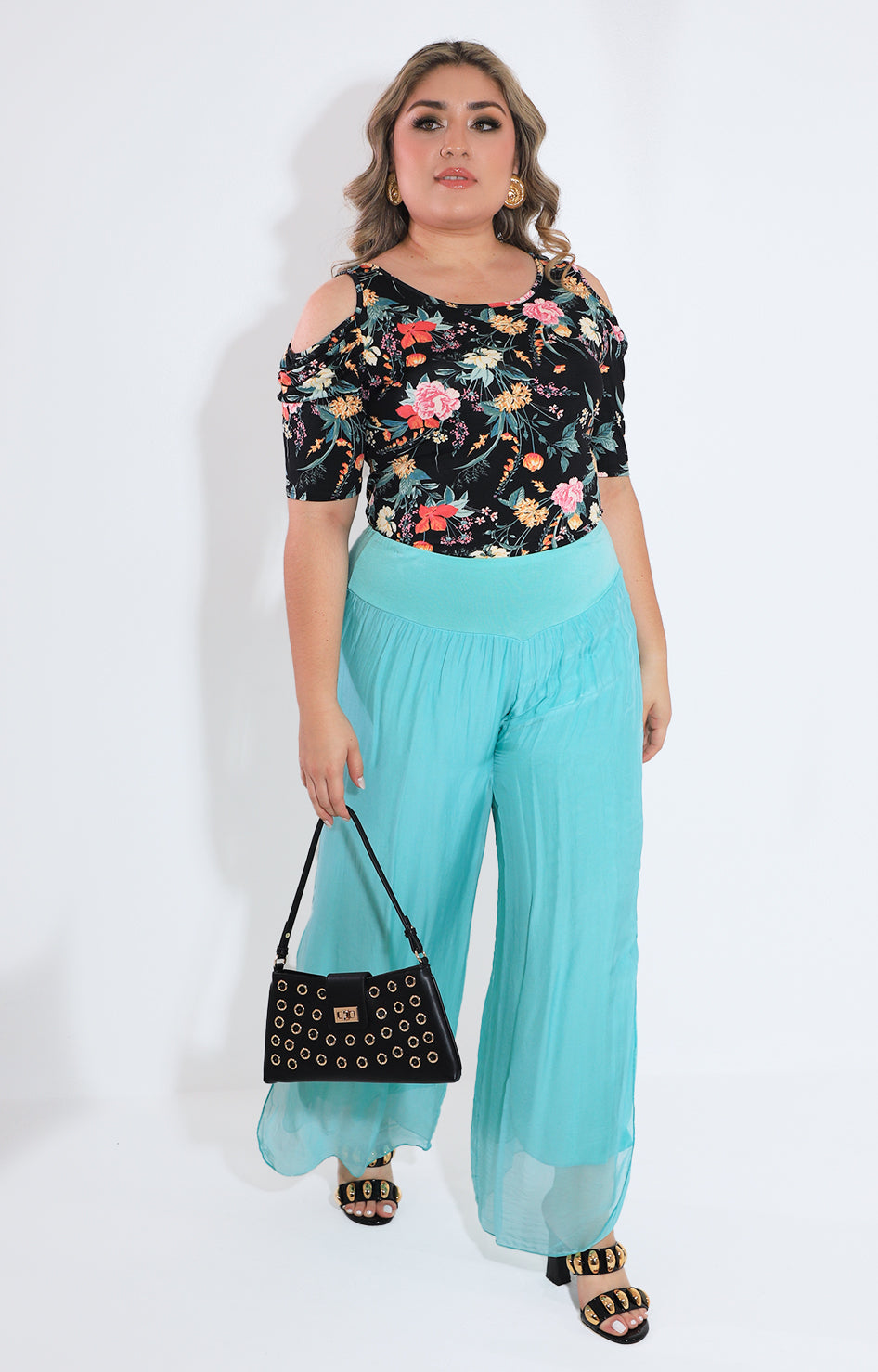 Pantalon verde amplio - PANTALON Boutiquemirel 