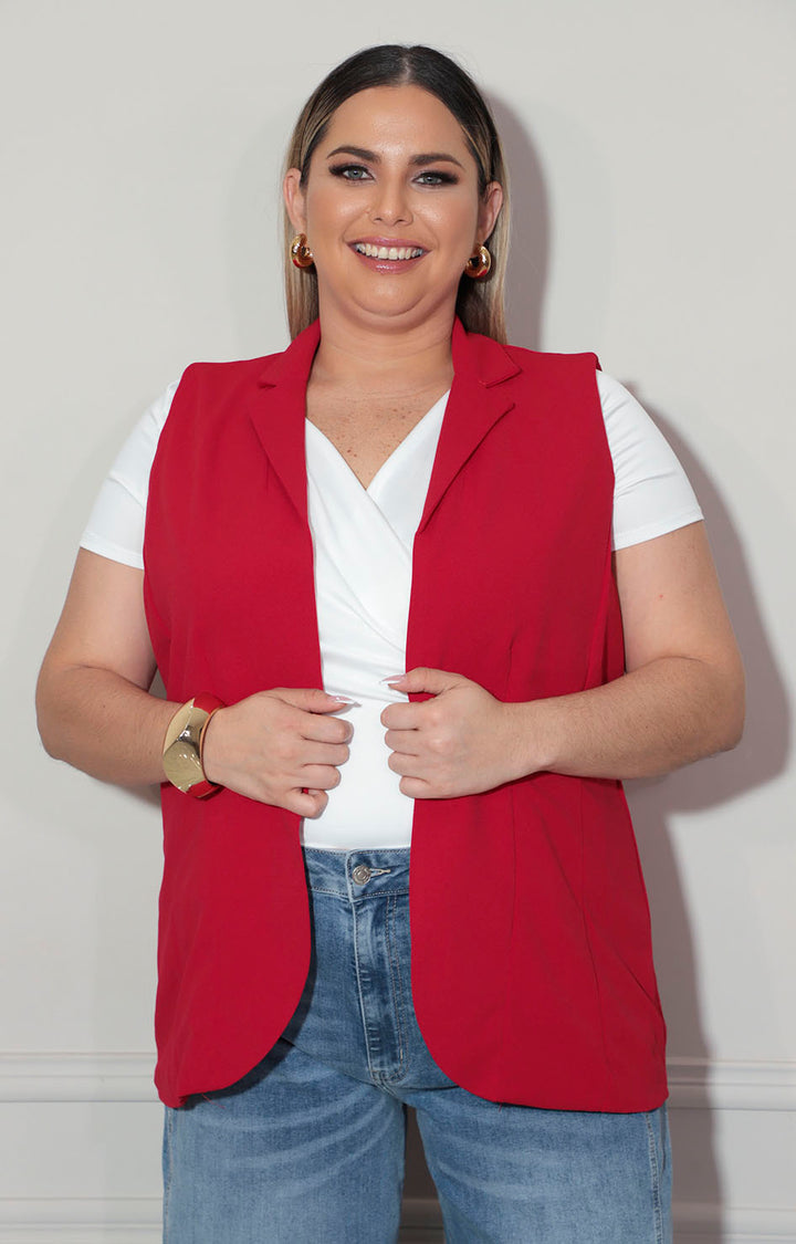 Chaleco rojo - CHALECO XL Boutiquemirel 