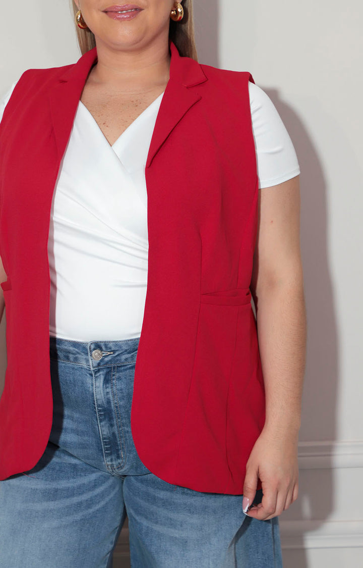 Chaleco rojo - CHALECO XL Boutiquemirel 