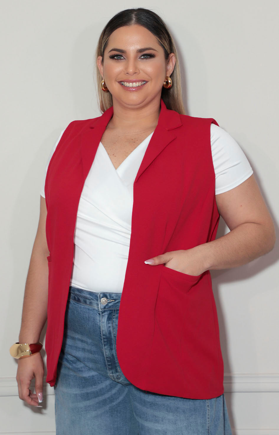 Chaleco rojo - CHALECO XL Boutiquemirel 