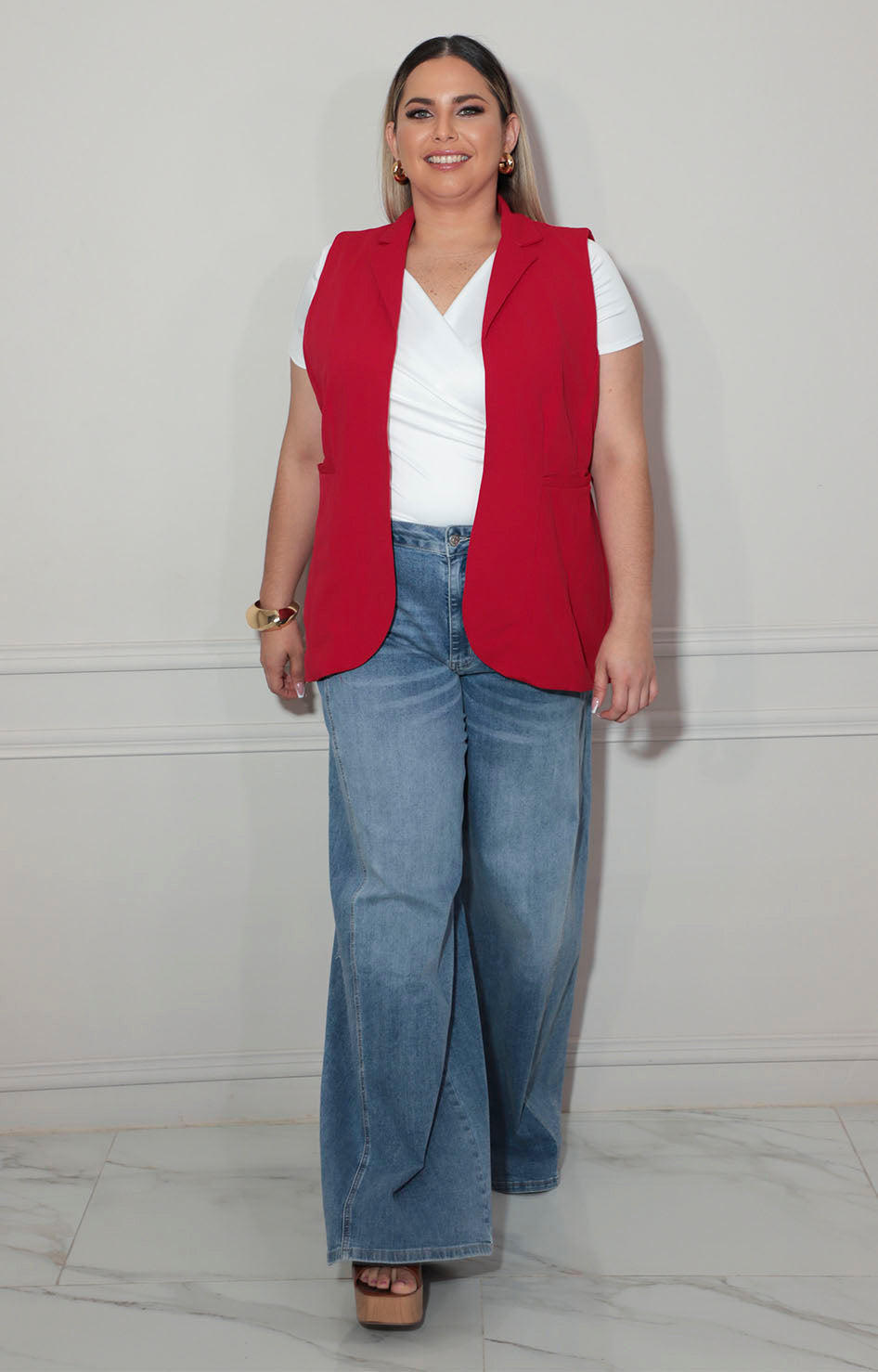 Chaleco rojo - CHALECO XL Boutiquemirel 