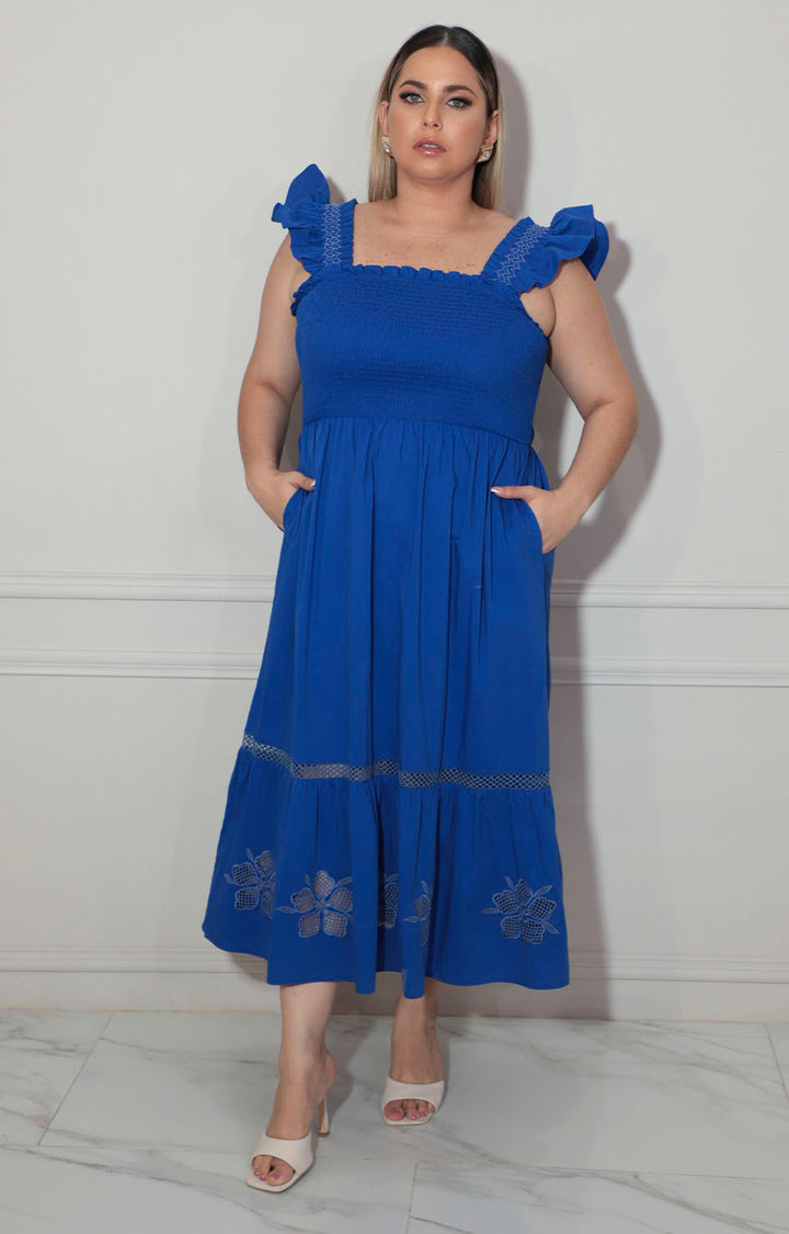 Vestido azul rey - VESTIDO XL Boutiquemirel 