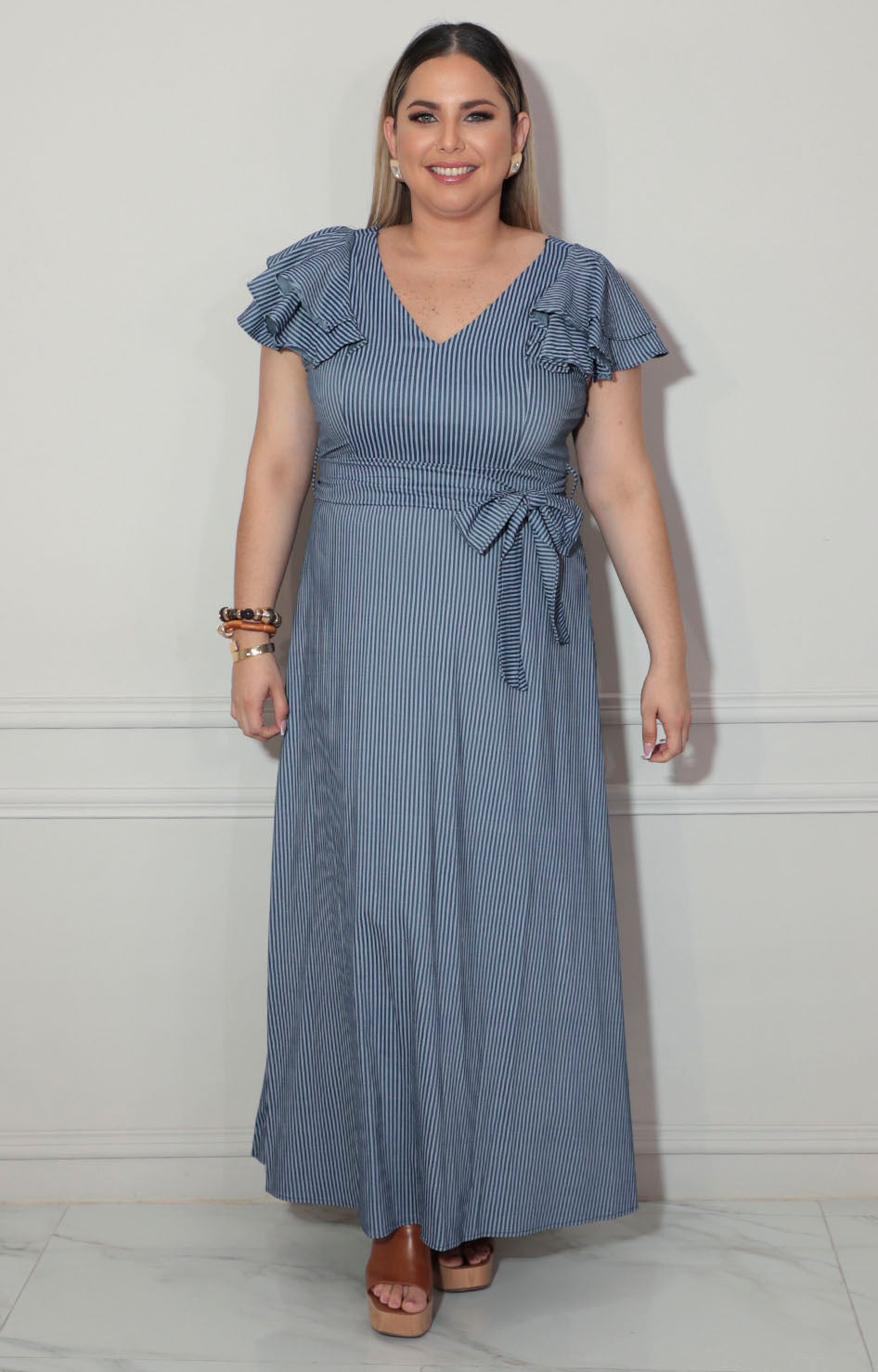 Vestido azul de mezclilla - VESTIDO XL Boutiquemirel 