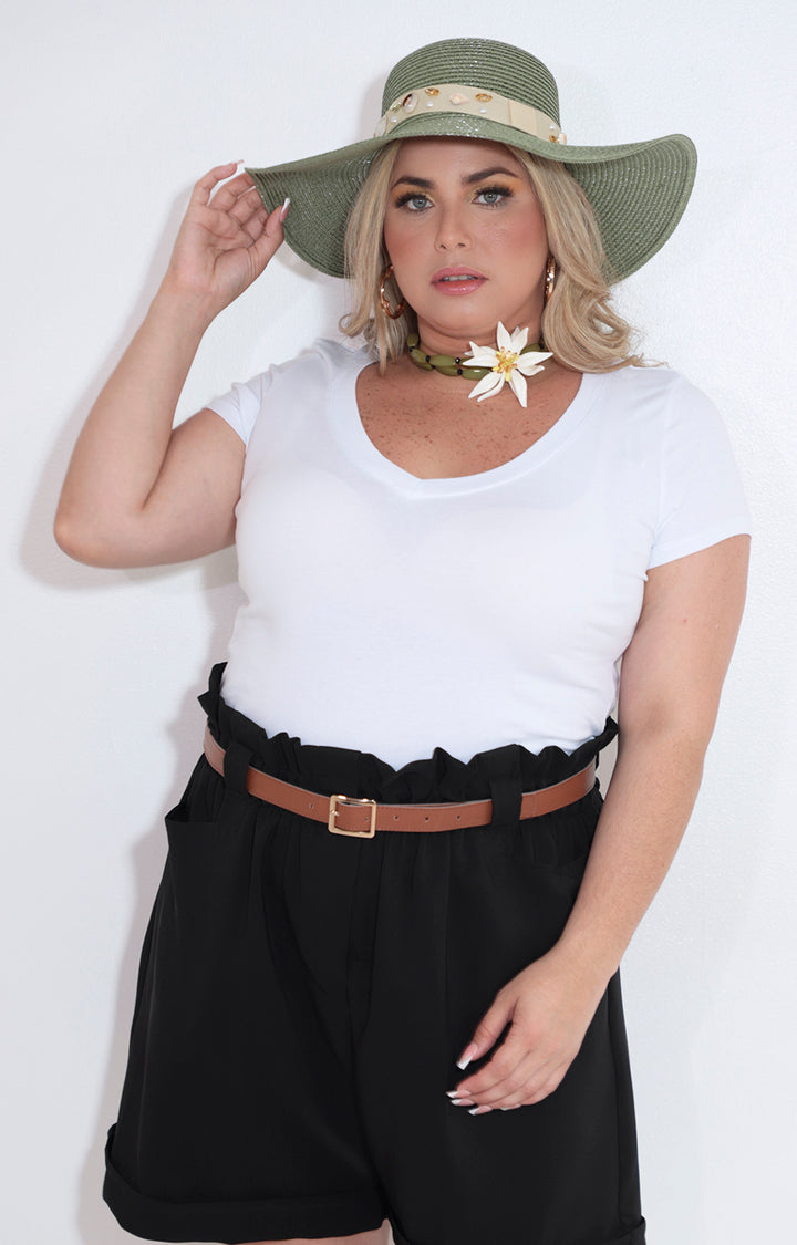 Blusa básica blanca - BLUSA Boutiquemirel 