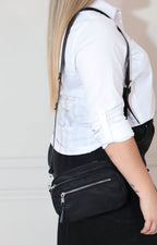 Bolsa negra con plata - BOLSA Boutiquemirel 