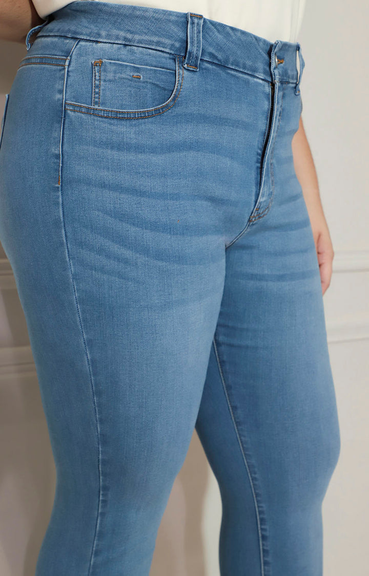 Pantalón de mezclilla azul claro - PANTALON XL Boutiquemirel 