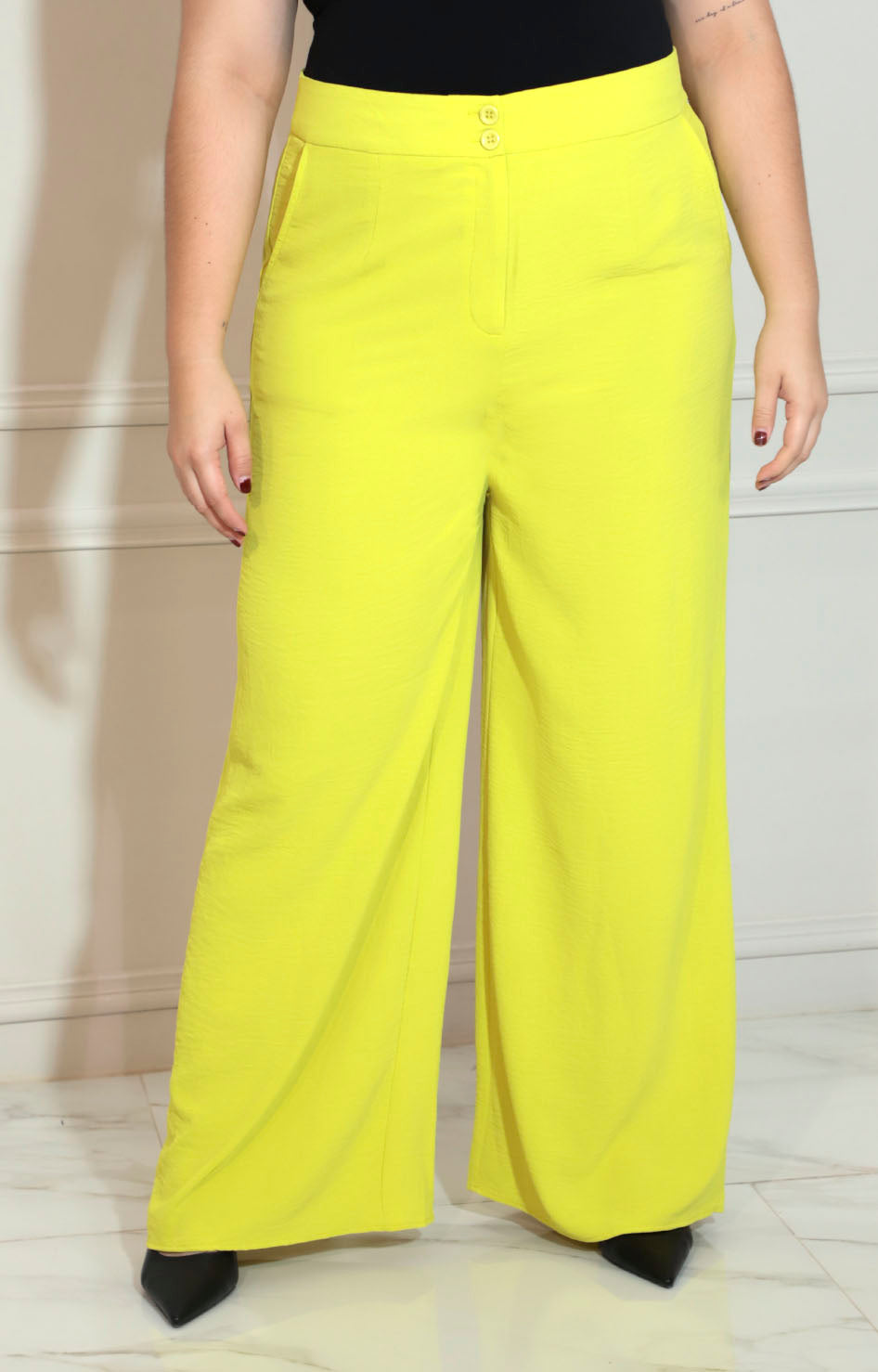 Pantalón verde limón - PANTALON XL Boutiquemirel 