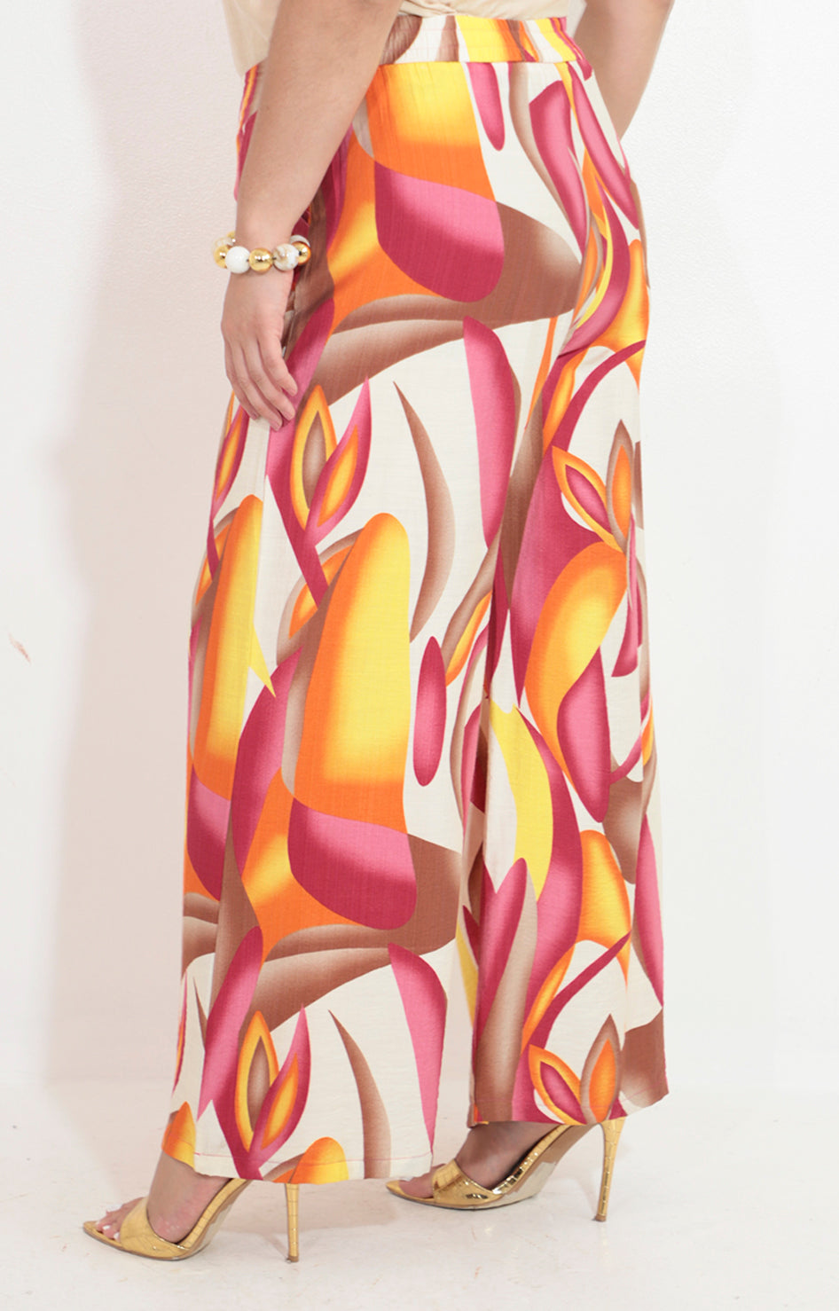 Pantalon estampado con elastico - PANTALON Boutiquemirel 