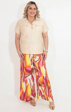Pantalon estampado con elastico - PANTALON Boutiquemirel 
