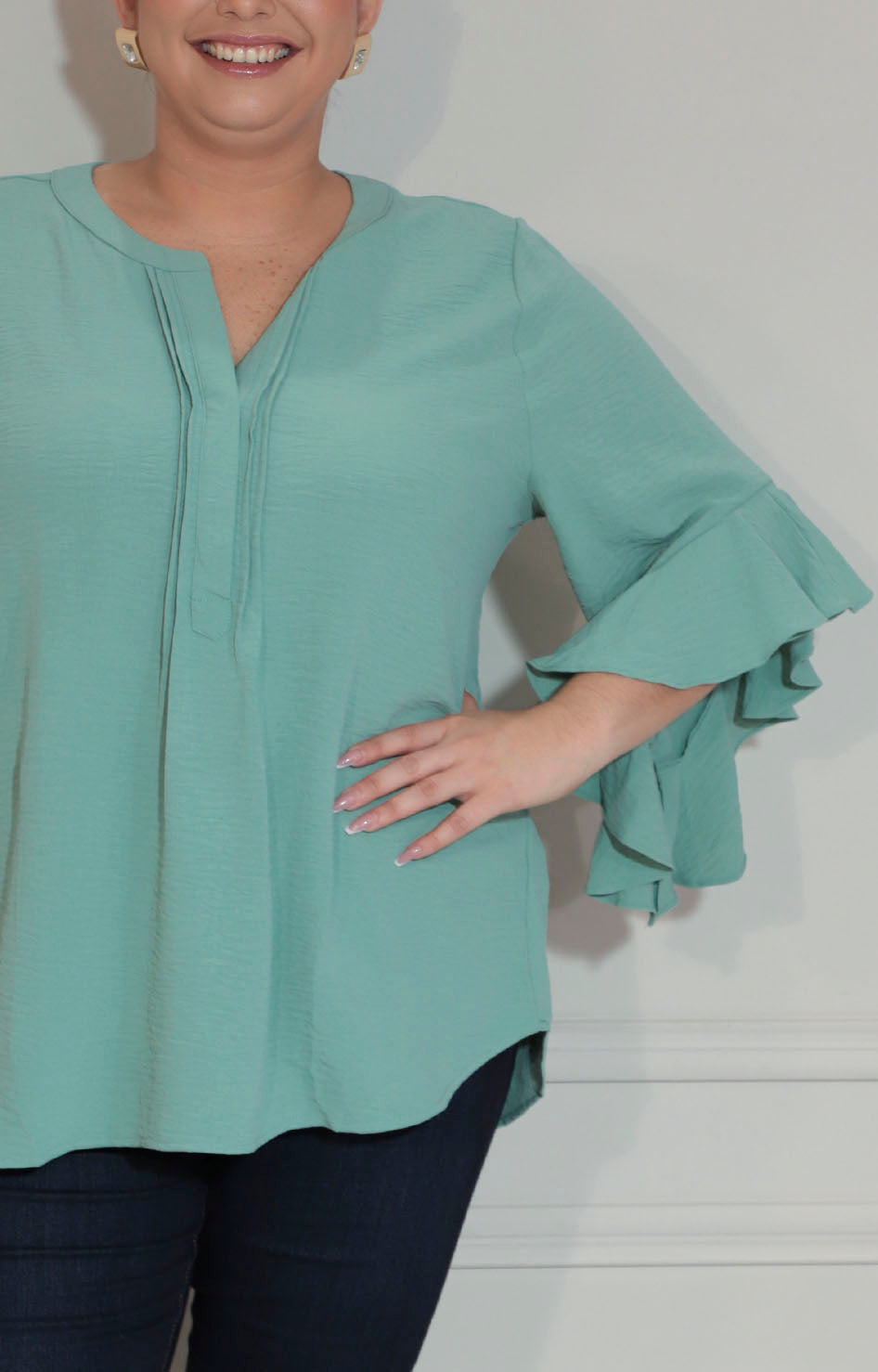 Blusa verde menta - BLUSA XL Boutiquemirel 