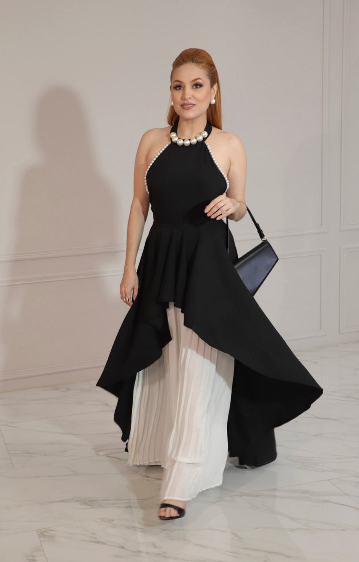 Palazzo bicolor plisado - PALAZZO Boutiquemirel 