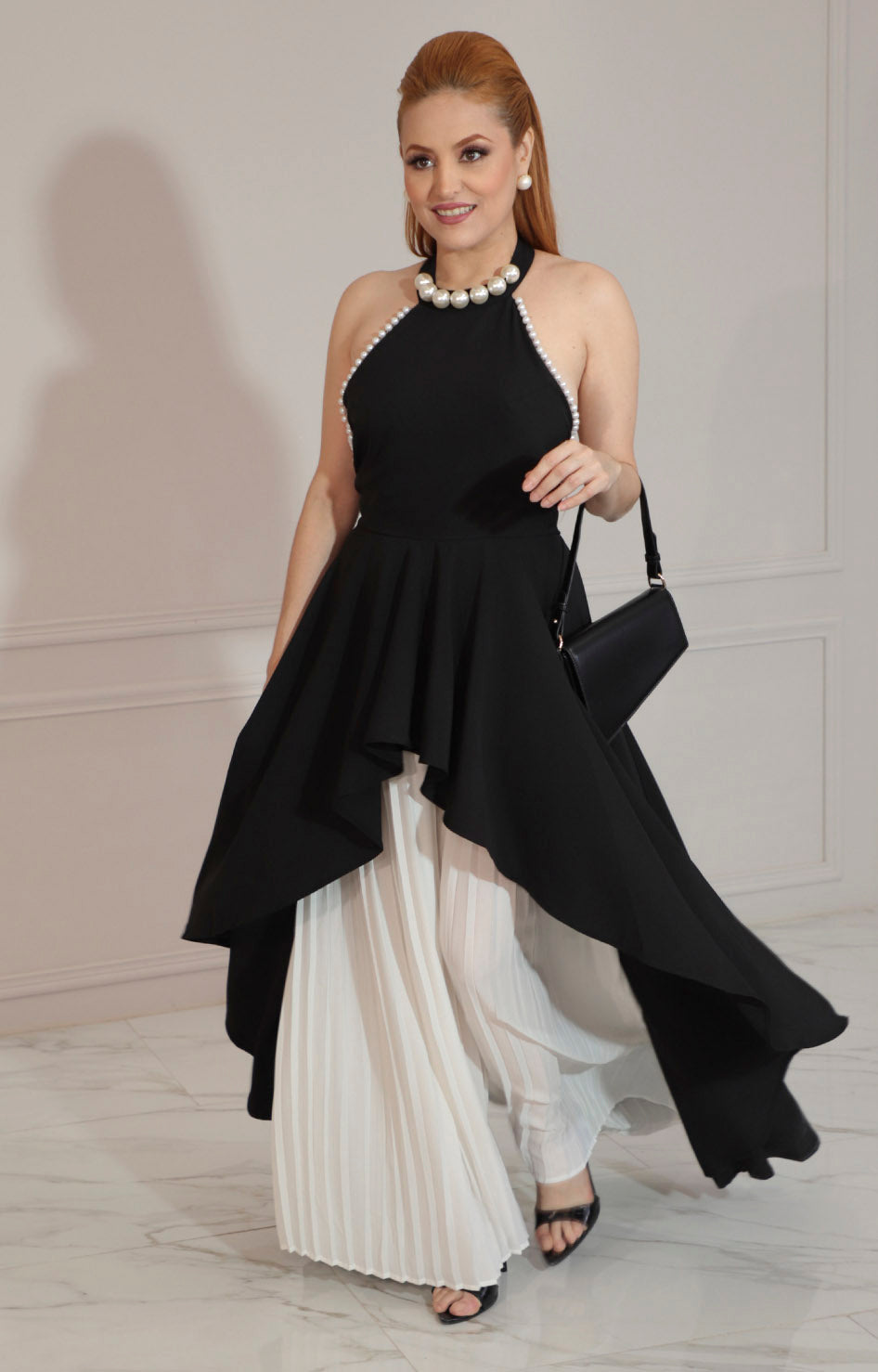 Palazzo bicolor plisado - PALAZZO Boutiquemirel 