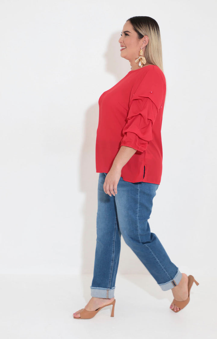 Blusa roja - BLUSA XL Boutiquemirel 