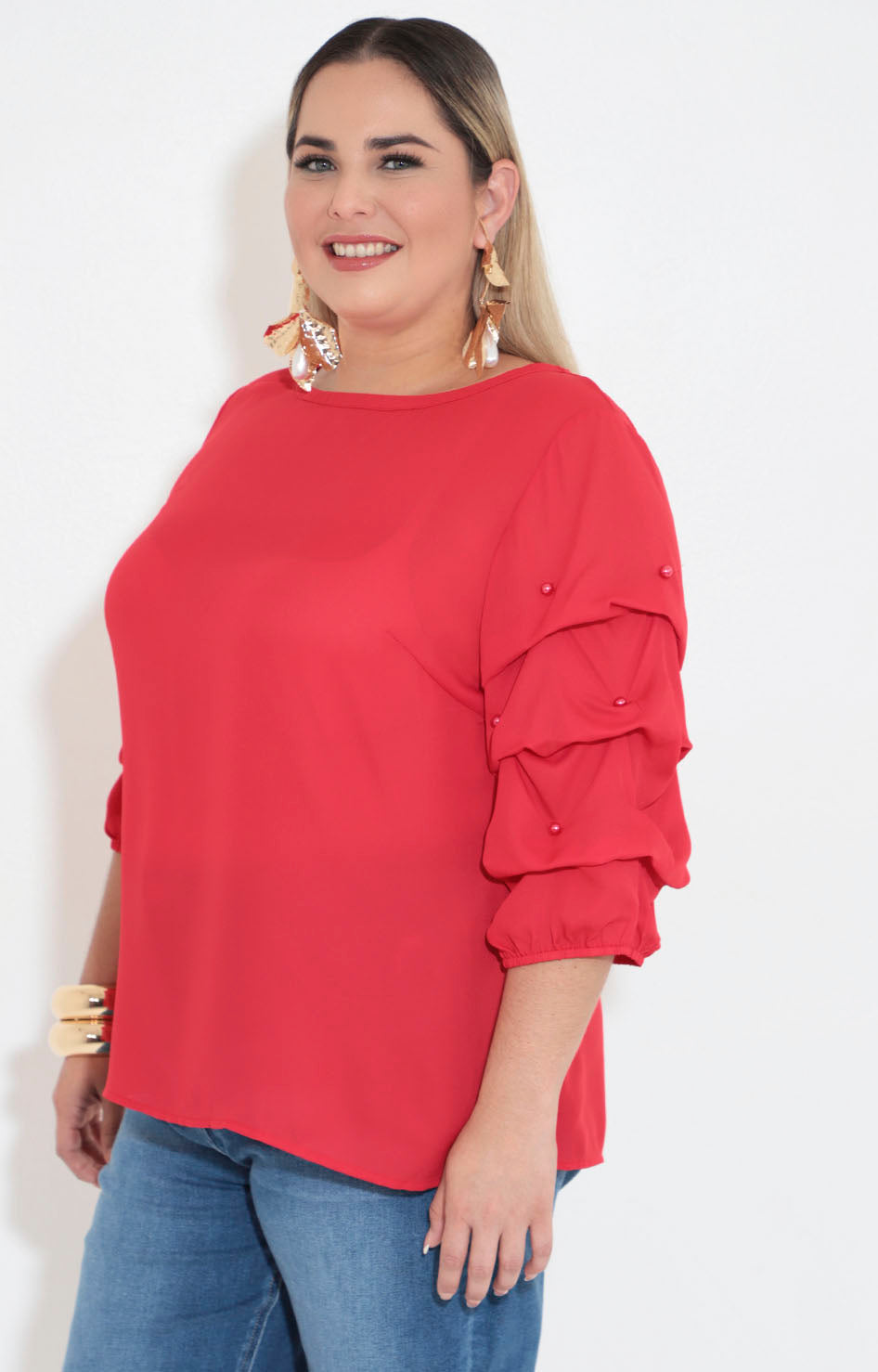Blusa roja - BLUSA XL Boutiquemirel 