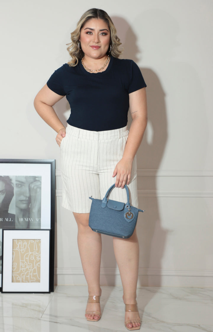 Capri beige de rayas - CAPRI Boutiquemirel 