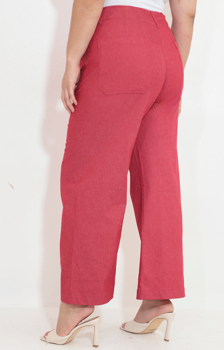 Pantalon rojo recto - PANTALON Boutiquemirel 