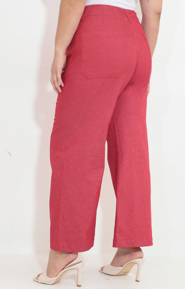 Pantalon rojo recto - PANTALON Boutiquemirel 